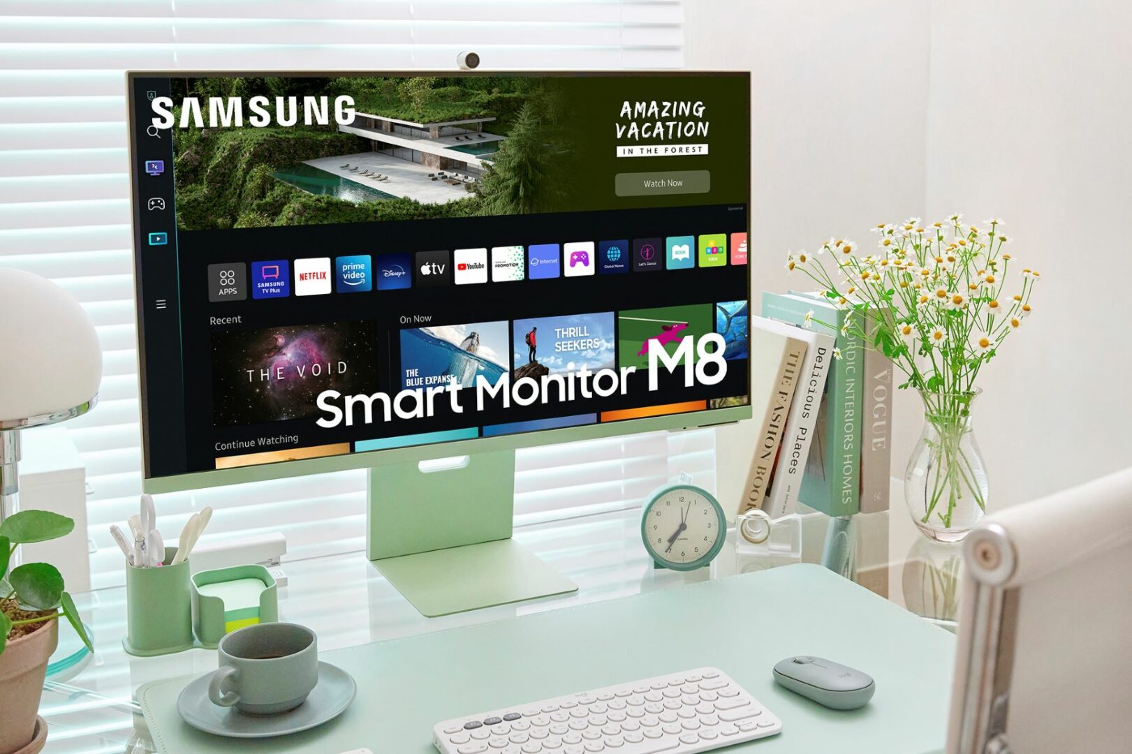Smart monitor Million seller spring green