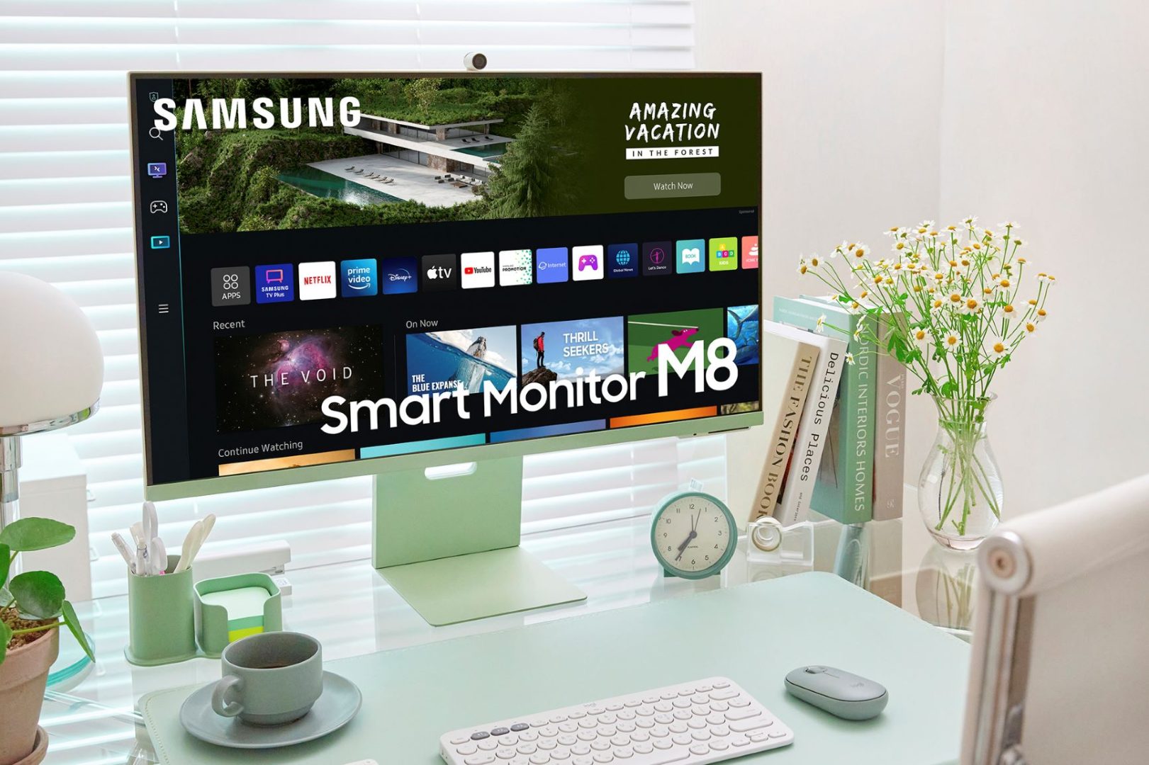 Smart monitor Million seller spring green
