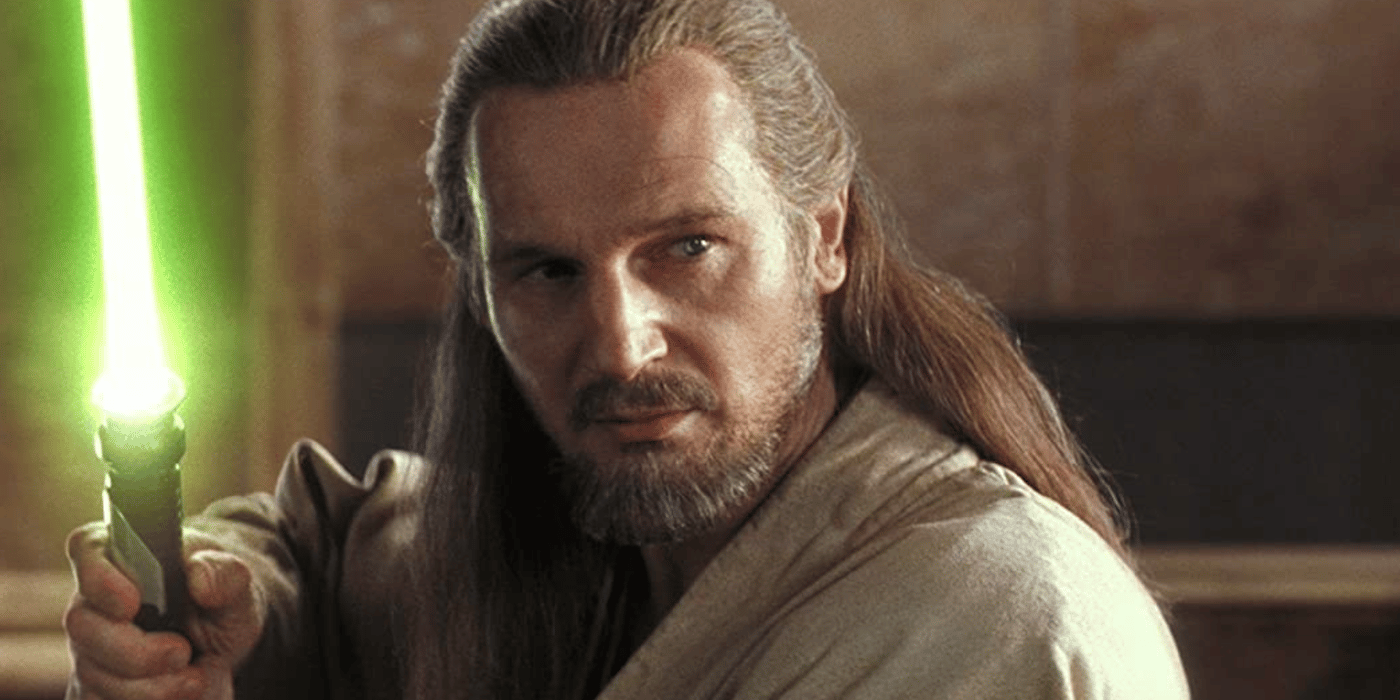 star wars phantom menace liam neeson qui gon jinn social featured