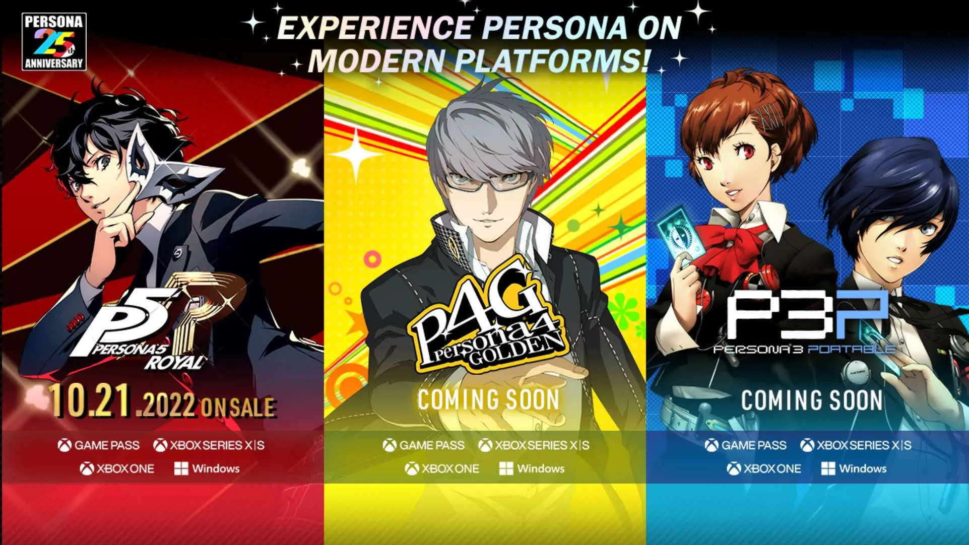 Persona Xbox Header