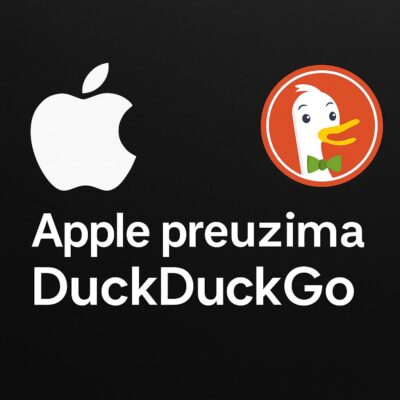 Apple preuzima DuckDuckGo vizualizacija
