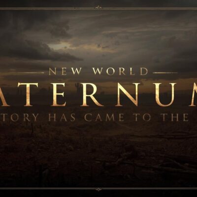 Make a image that says New World Aternum Story has came to an end